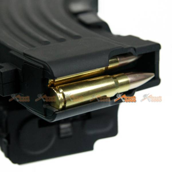 CYMA 1000rds Electric Magazine Dual Magazine for AK Series Airsoft AEG (Black) - Image 2