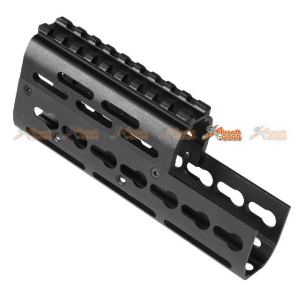 6 Inch Aluminum Keymod Handguard for CYMA E&L AK74 AEG Series & GHK AK74 GBB - Image 2