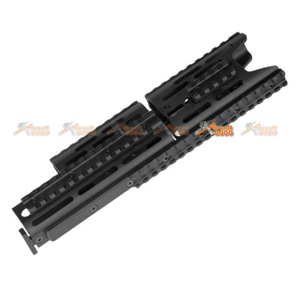 11 Inch Aluminum Keymod Handguard for CYMA E&L AK74 AEG Series & GHK AK74 GBB - Image 2