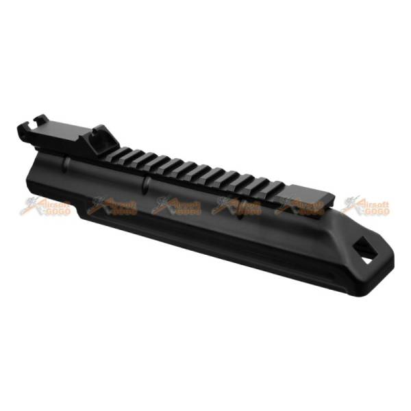 CYMA AK Receiver Cover with 20mm Tactical Rail Rear Sight For CM076A AEG - Image 2