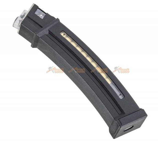 CYMA Mid-Cap Magazine 130bb With Dummy Bullets Black For CYMA/ Classic Army/ SRC/ JG/ Tokyo Marui AEG/ MP5/ MP5K AEG