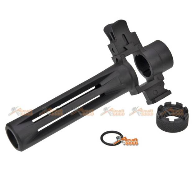 CYMA Metal Flash Hider & Front Sight Set for M14 CM032