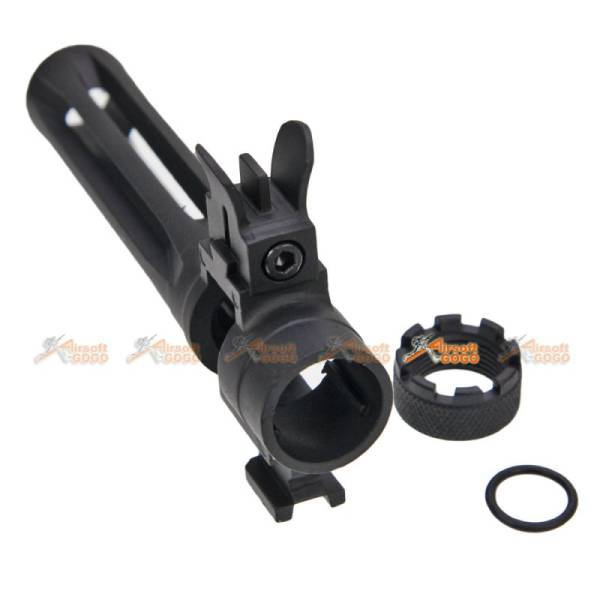 CYMA Metal Flash Hider & Front Sight Set for M14 CM032 - Image 2