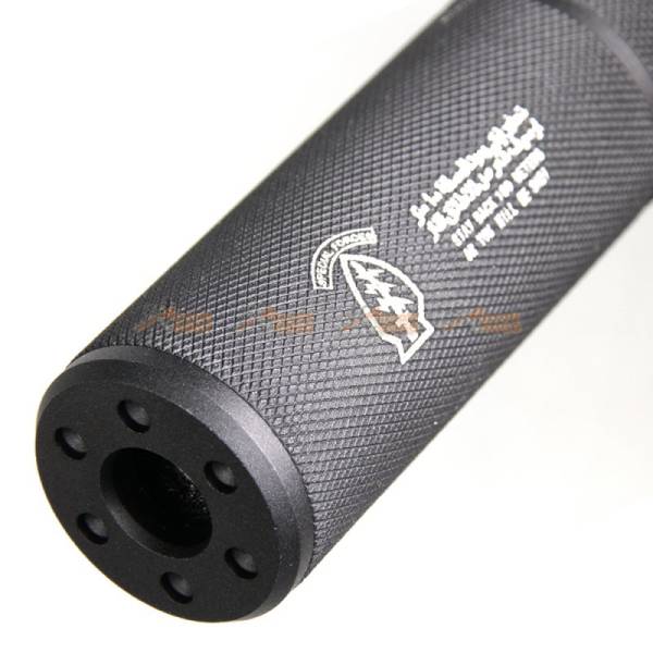 CYMA 195 X 35mm "Special Force" Silencer (14mm CW / CCW)  -  Black - Image 4