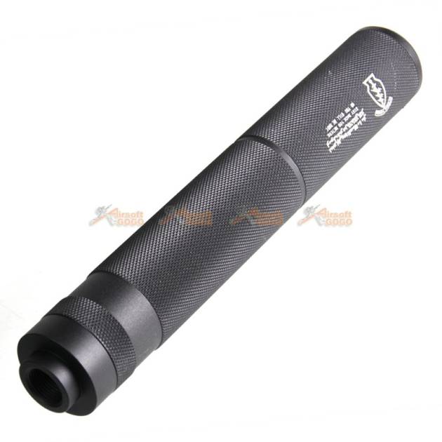 CYMA 195 X 35mm "Special Force" Silencer (14mm CW / CCW)  -  Black