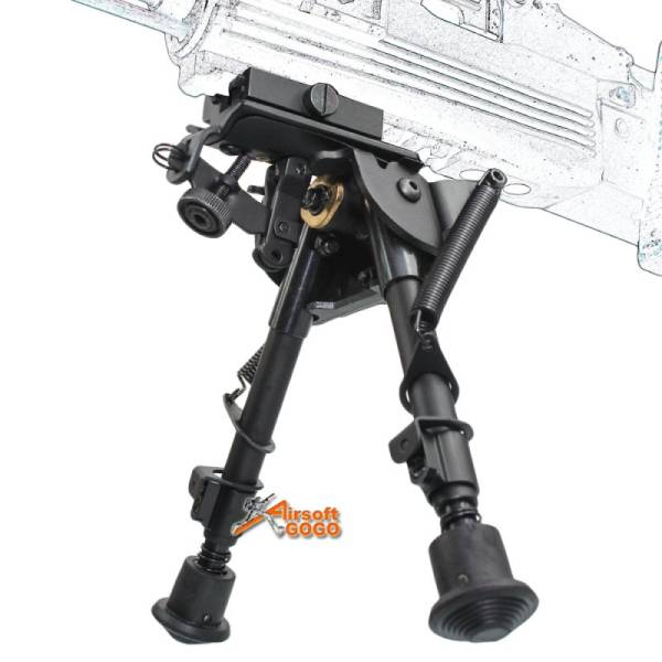 CYMA 6-9 inch Folding Bipod with RAS Adaptor - Image 4