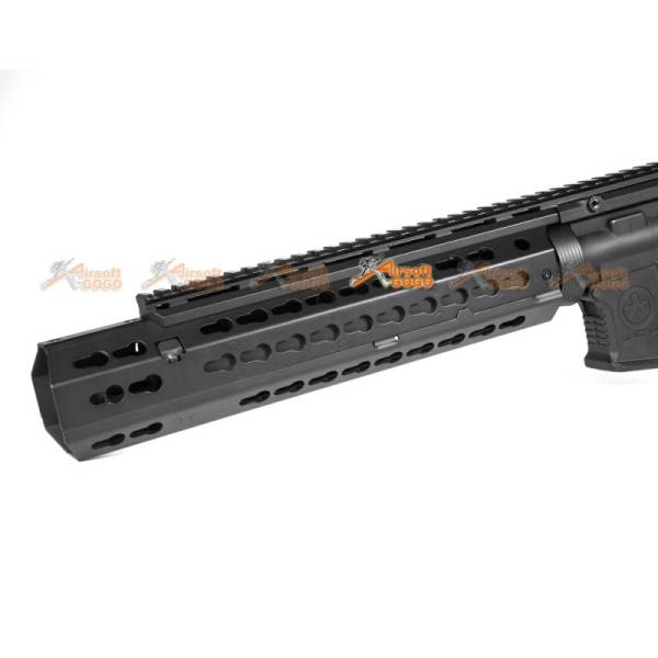 17 Inch Metal Keymod Handguard for Airsoft M4 AEG (Black) - Image 6