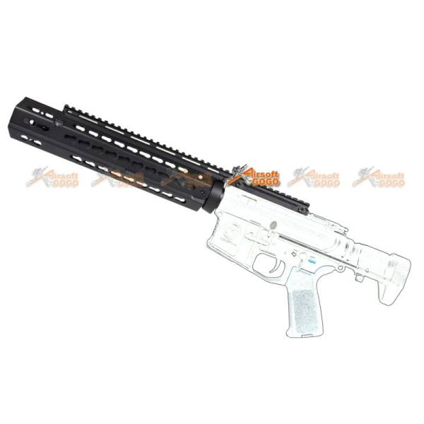 17 Inch Metal Keymod Handguard for Airsoft M4 AEG (Black) - Image 5