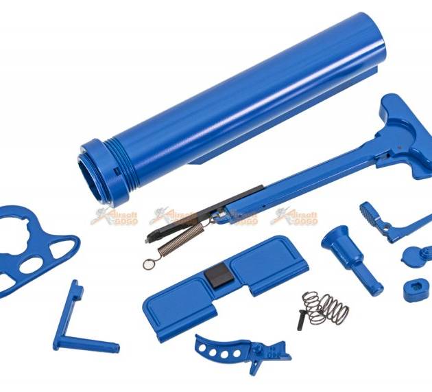 CYMA Color-Coordinated Accessory Kit for M4 AEG (Blue)