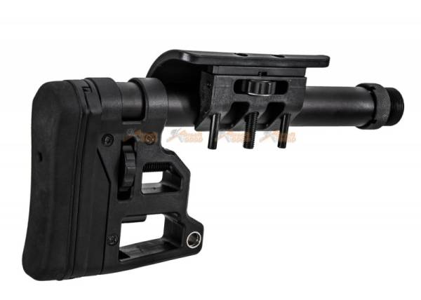 CYMA 708 Stock for CM.708 Sniper ASG Sniper Rifle / Tokyo marui M4 AEG - Black - Image 4