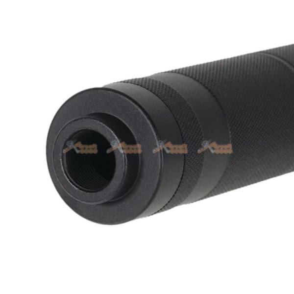 CYMA 155mm BW Suppressor -14mm CCW (Type B, No Logo) for AEG (Black) - Image 2