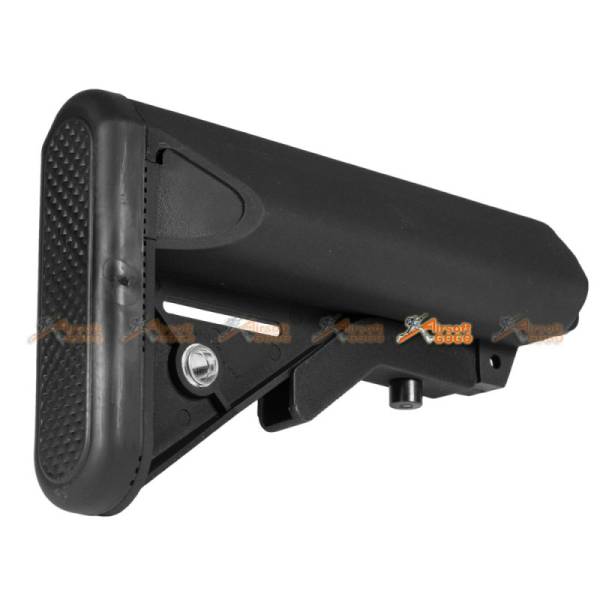 DBOYS LMT Sopmod Stock for M4 / M16 AEG (Black) - Image 2