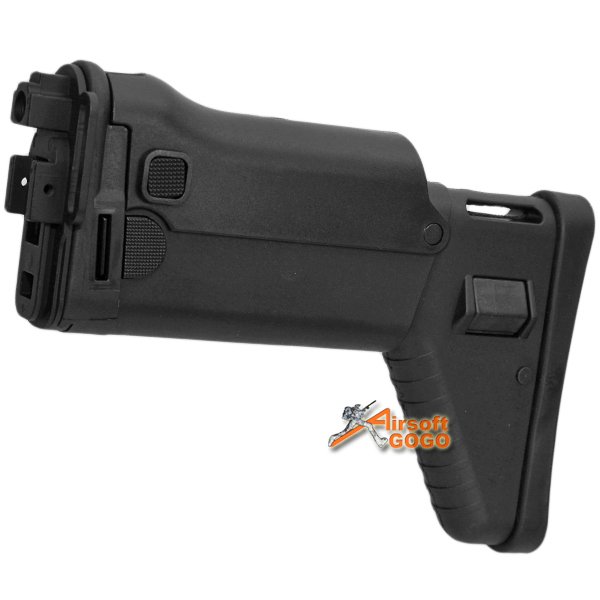 D-Boys SCAR-H Side Folding Stock for D-BOYS / CyberGun Airsoft AEG (Black)