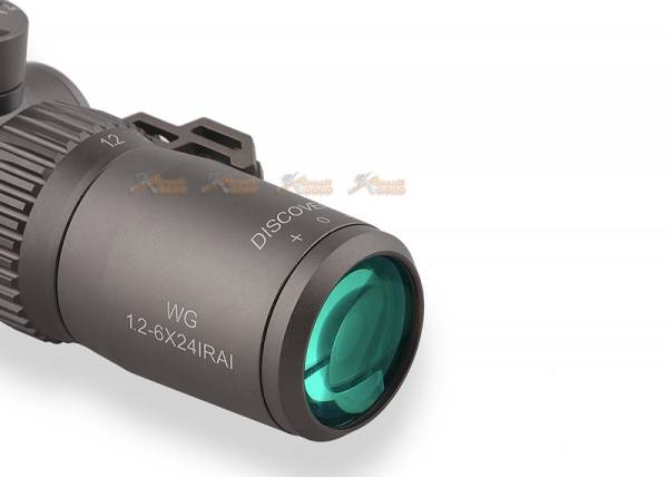 DISCOVERY WG 1.2-6X24IRAI Illuminated Hunting Rifle Scope Sight for GBB (Sand Color) - Image 7