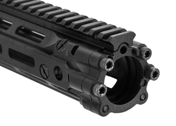 MF DD Style RIS III 10.5" inch M-LOK Handguard Rail for M4 VFC / WA GBBR / PTW ( Black ) - Image 5