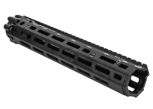 MF DD Style RIS III 12.5" inch M-LOK Handguard Rail for M4 VFC / WA GBBR / PTW ( Black ) - Image 4