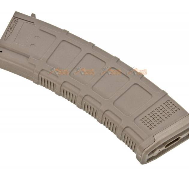 ARCTURUS DMAG 74 30/130 rounds magazine for AK AEG (Color: FDE)