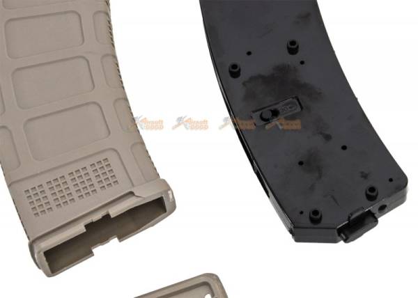 ARCTURUS DMAG 74 30/130 rounds magazine for AK AEG (Color: FDE) - Image 3