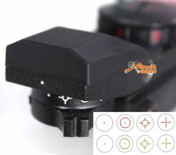 33mm Green Red Dot Sight + Red Laser - Image 4