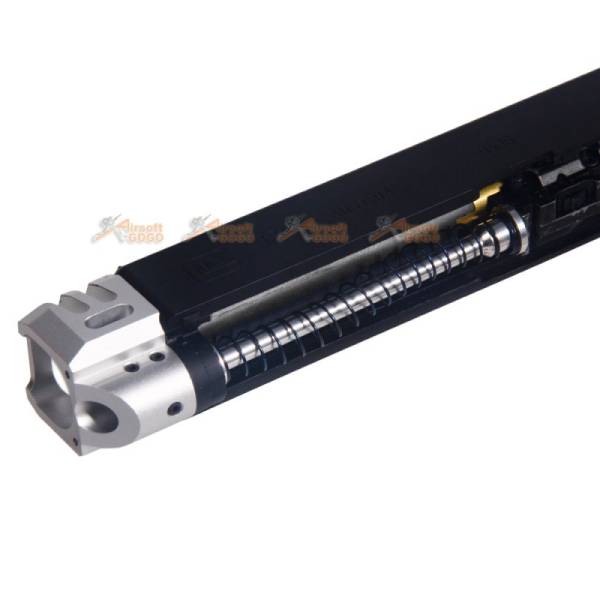 Dynamic Precision CNC Aluminium for Marui, WE G17/G18C Slide Compensator - Type A (Silver) - Image 3