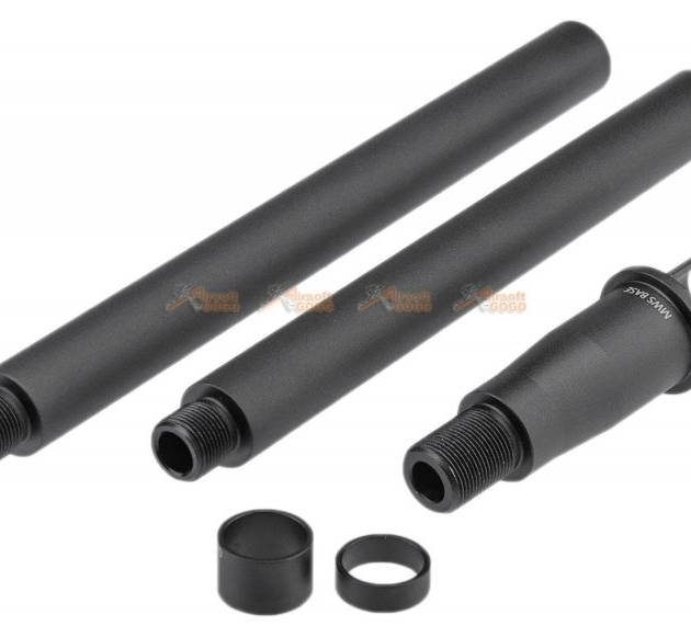 Dytac Modular Outer Barrel Long Length Kits for Tokyo Marui MWS GBBR -Black