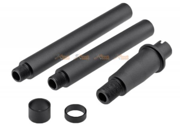 Dytac Modular Outer Barrel Long Length Kits for Tokyo Marui MWS GBBR -Black - Image 4