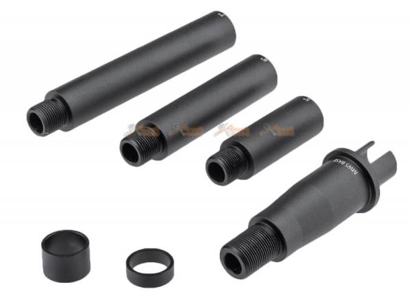 Dytac Modular Outer Barrel Short Length Kits for Tokyo Marui MWS GBBR -Black