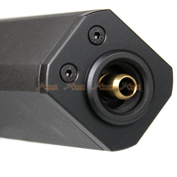 DYTAC CNC Power Up 260mm AT2000 Tracer Silencer for Krytac Kriss Vector (Long) - Black - Image 5