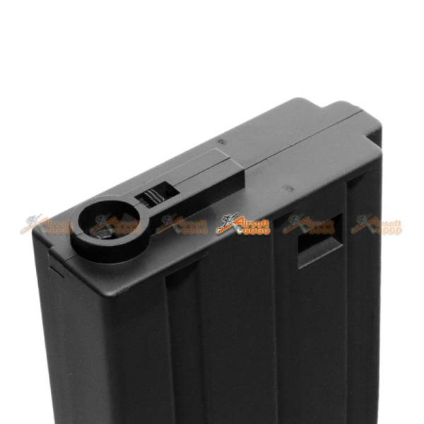 140rds Mid-cap Magazine x5pcs for M4/M16 Series Airsoft AEG (Black) - Image 2