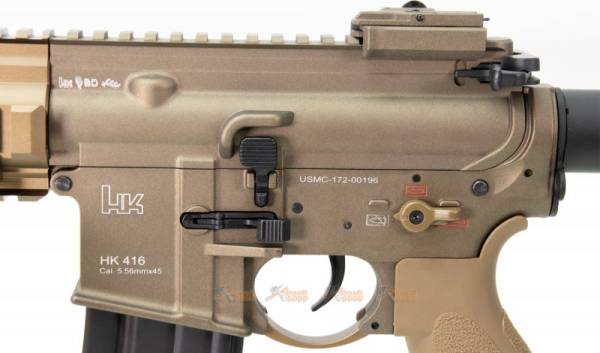 E&C Metal HK416A5 AEG (EC-111) - Dark Earth Color - Image 3