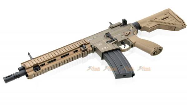 E&C Metal HK416A5 AEG (EC-111) - Dark Earth Color - Image 5
