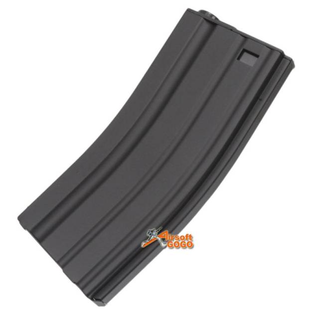 E&C Metal Mid-Cap 160rd Magazine for M4 AEG (Black)