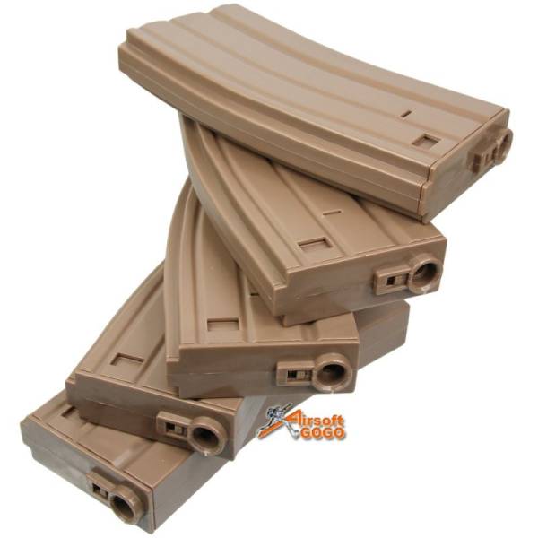 E&C Magazine 70rds for M4 AEG (5pcs) (DE) - Image 2