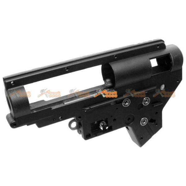 E&C Metal Ver.2 Gearbox Shell with 8mm bearing for Marui / CYMA / G&P / JG / CA Airsoft AEG (Black) - Image 2