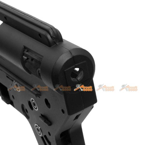 E&C Metal Ver.2 Gearbox Shell with 8mm bearing for Marui / CYMA / G&P / JG / CA Airsoft AEG (Black) - Image 3