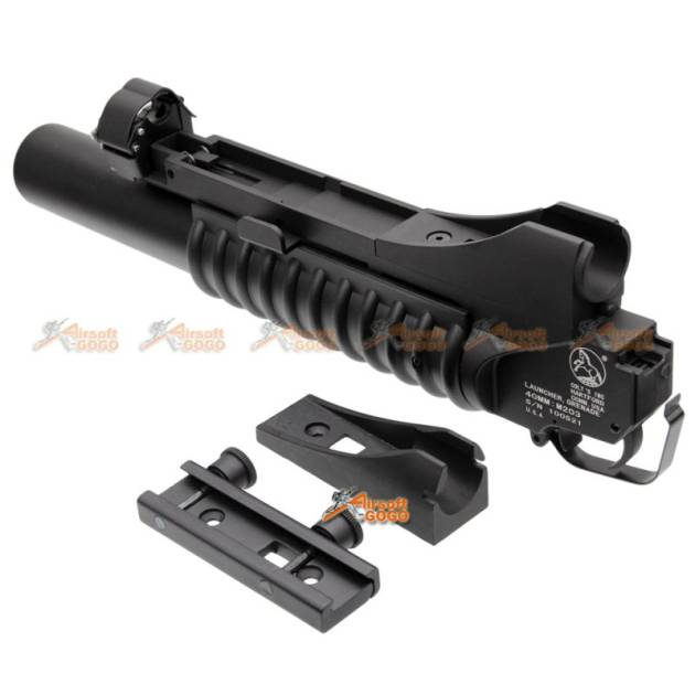 E&C MP046A Metal M203 Granade Launcher For M4/M16 Series (Long Type)