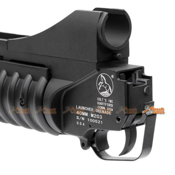 E&C MP046A Metal M203 Granade Launcher For M4/M16 Series (Long Type) - Image 4