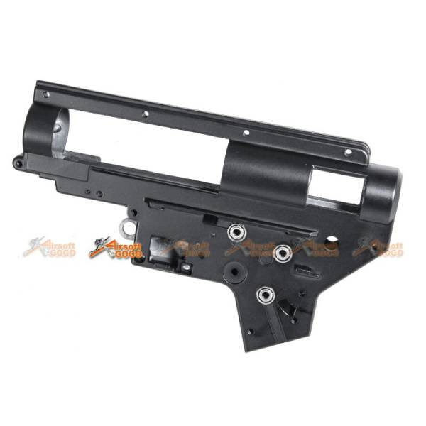 E&C 8mm Bearing QD M4 Ver.2 Gearbox Case (Black) - Image 2