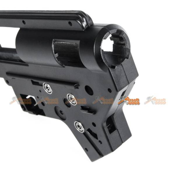 E&C 8mm Bearing QD M4 Ver.2 Gearbox Case (Black) - Image 6
