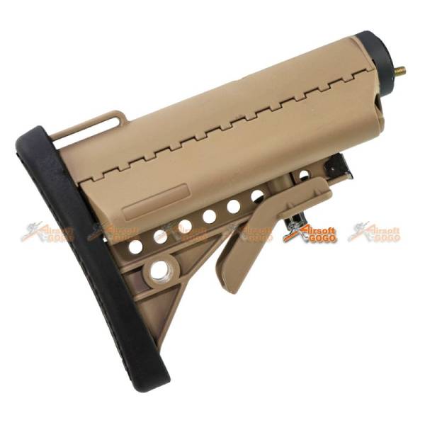 E&C M4/M16 AEG Fiber MOD Crane Stock with Extension Tube (DE) - Image 2