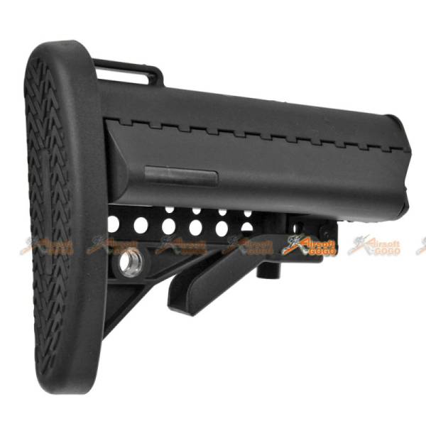 E&C M4 / M16 AEG Fiber MOD Crane Stock (Black)