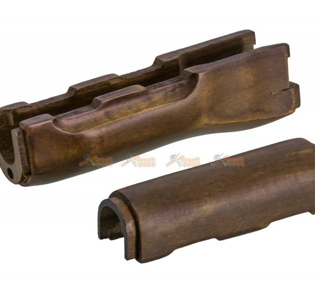 APS Handguard Wood Kit Set for APS AK 74 AEG
