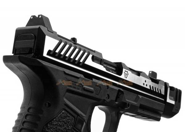 EMG Strike Industries EMG ARK-17 GBB Pistol with Detachable Compensator (2-Tone) - Image 8