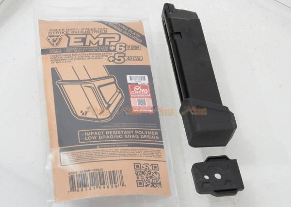 [High-end Version] EMG Strike Industries ARK-17 G17 GBB Pistol w/ Compensator & RMR Red Dot Sight (2-Tone Color, Black & Silver) - Image 9