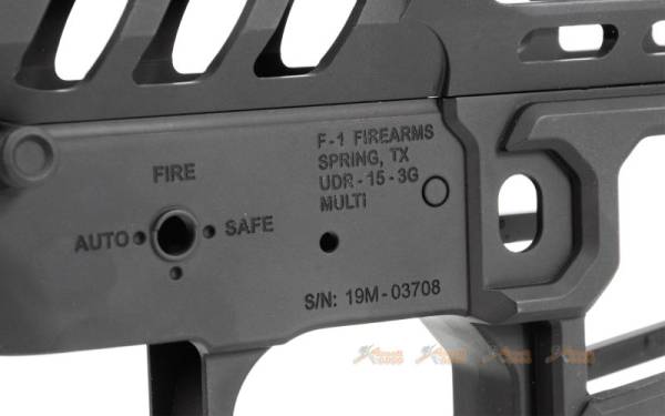 EMG F-1 Firearms Officially Licensed UDR-15-3G M4 Receiver  (Black) - Image 5