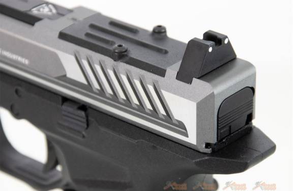 EMG Strike Industries ARK-17 G17 GBB Pistol (Silver) - Image 3