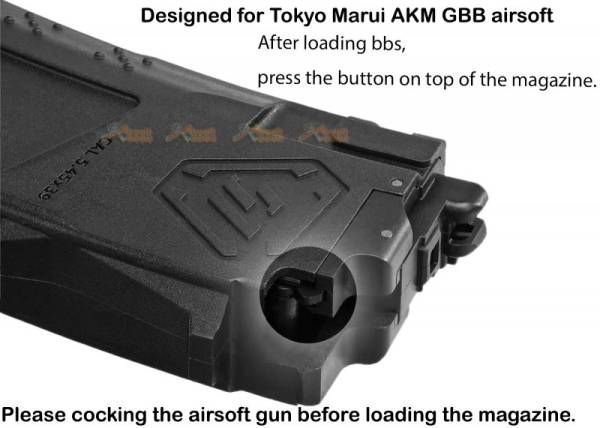 EMG SI 30Rds AKM Gas Airsoft Magazine - for Marui GBB (byG&P) - Image 3