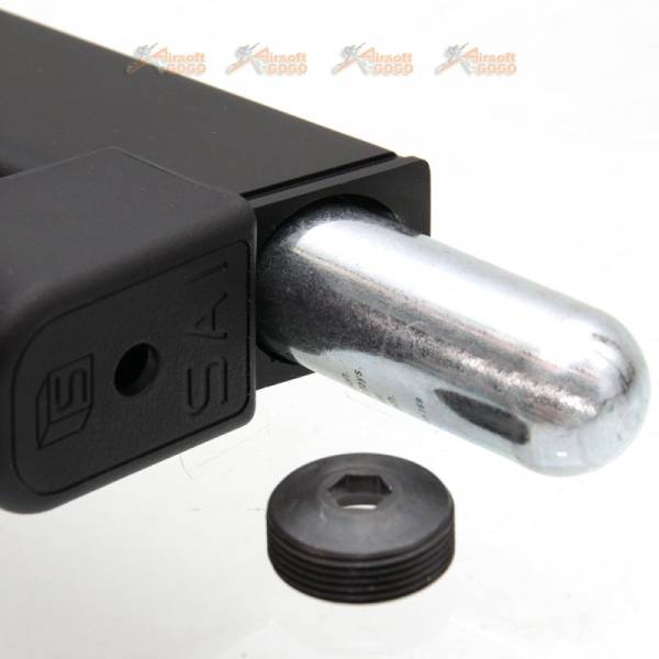 EMG SAI BLU Compact 25rds CO2 Magazine for Marui WE-Tech G19 GBB - Image 4