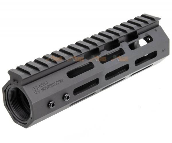 EMG Noveske Licensed Gen 4 NSR-7" M-LOK Handguard for ASR / M4 Airsoft AEG (Black)