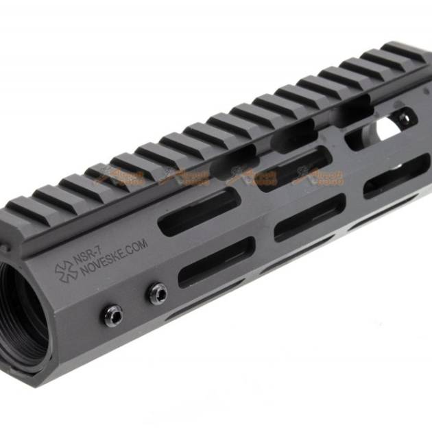 EMG Noveske Licensed Gen 4 NSR-7" M-LOK Handguard for ASR / M4 Airsoft AEG (Black)